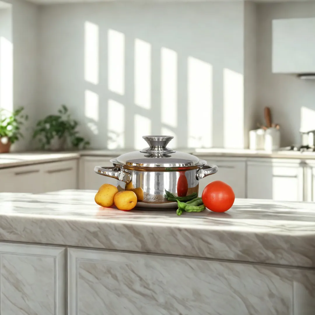 Olla de 1 Litro | Cocina Saludable de Acero Inoxidable Quirúrgico ISALUE
